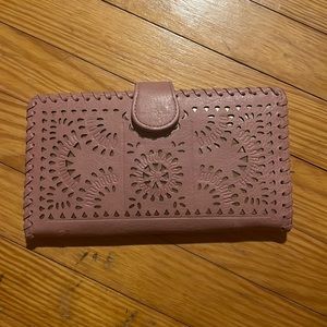 Mauve Handbag/wallet